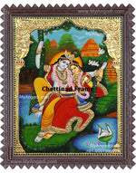 Radha Krishna Tanjore Paintings