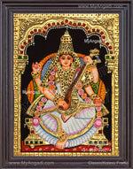 Saraswathi Tanjore Painting