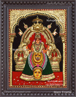 Kollur Mookambikai 3D Tanjore Painting