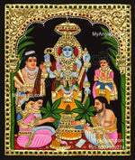 Sathya Narayana Tanjore Painting