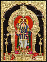 Raja Alangara Murugan Tanjore Painting