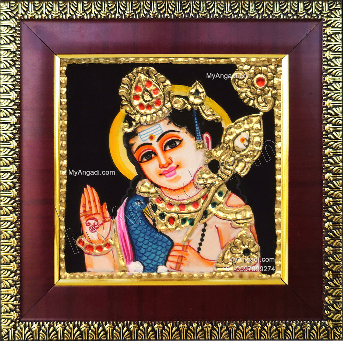Murugan Tanjore Paintings