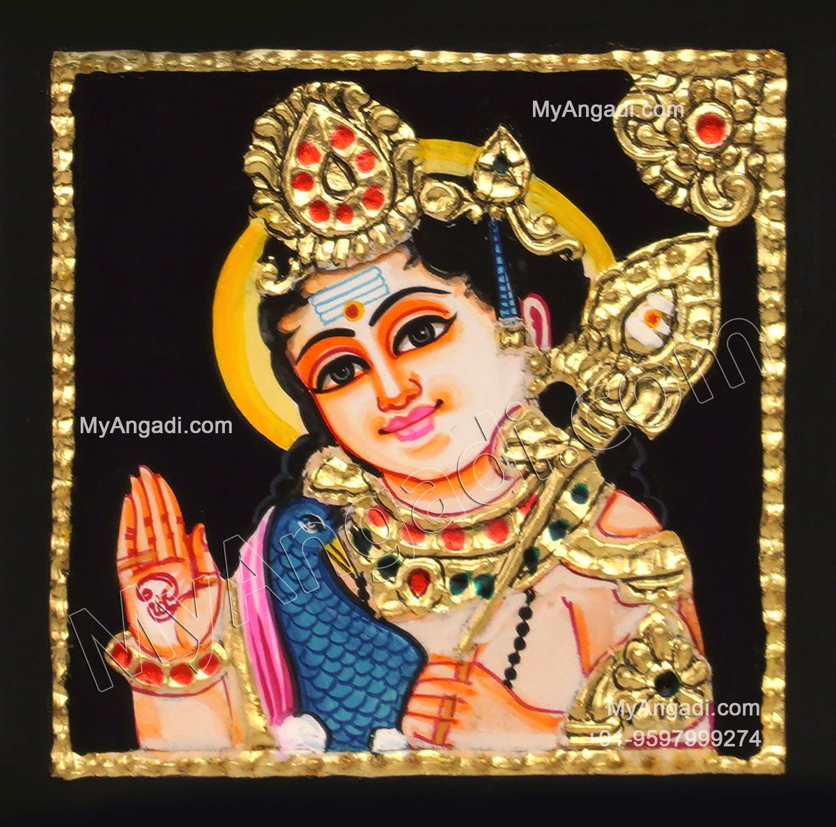 Murugan Tanjore Paintings