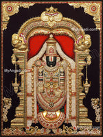 3D Balaji Tanjore Painting