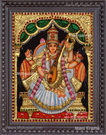 Saraswathi 3D Tanjore Painting