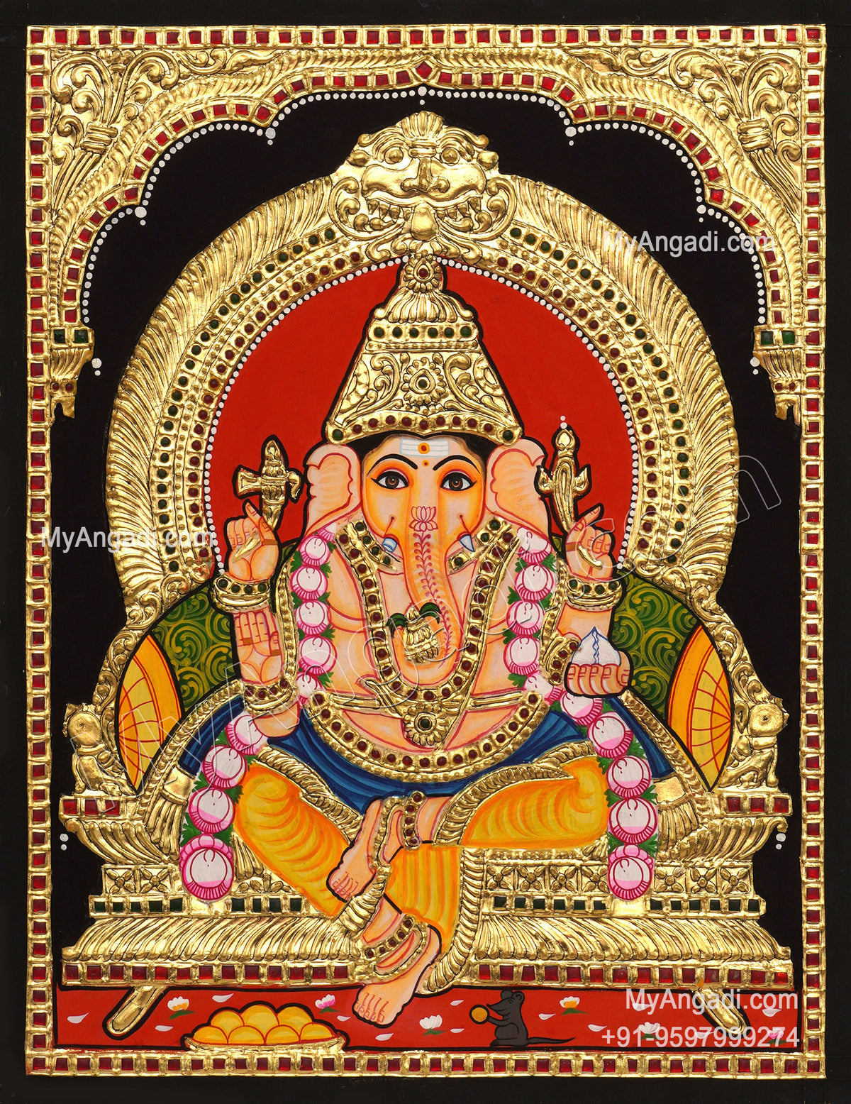 5 Set Tanjore Paintings