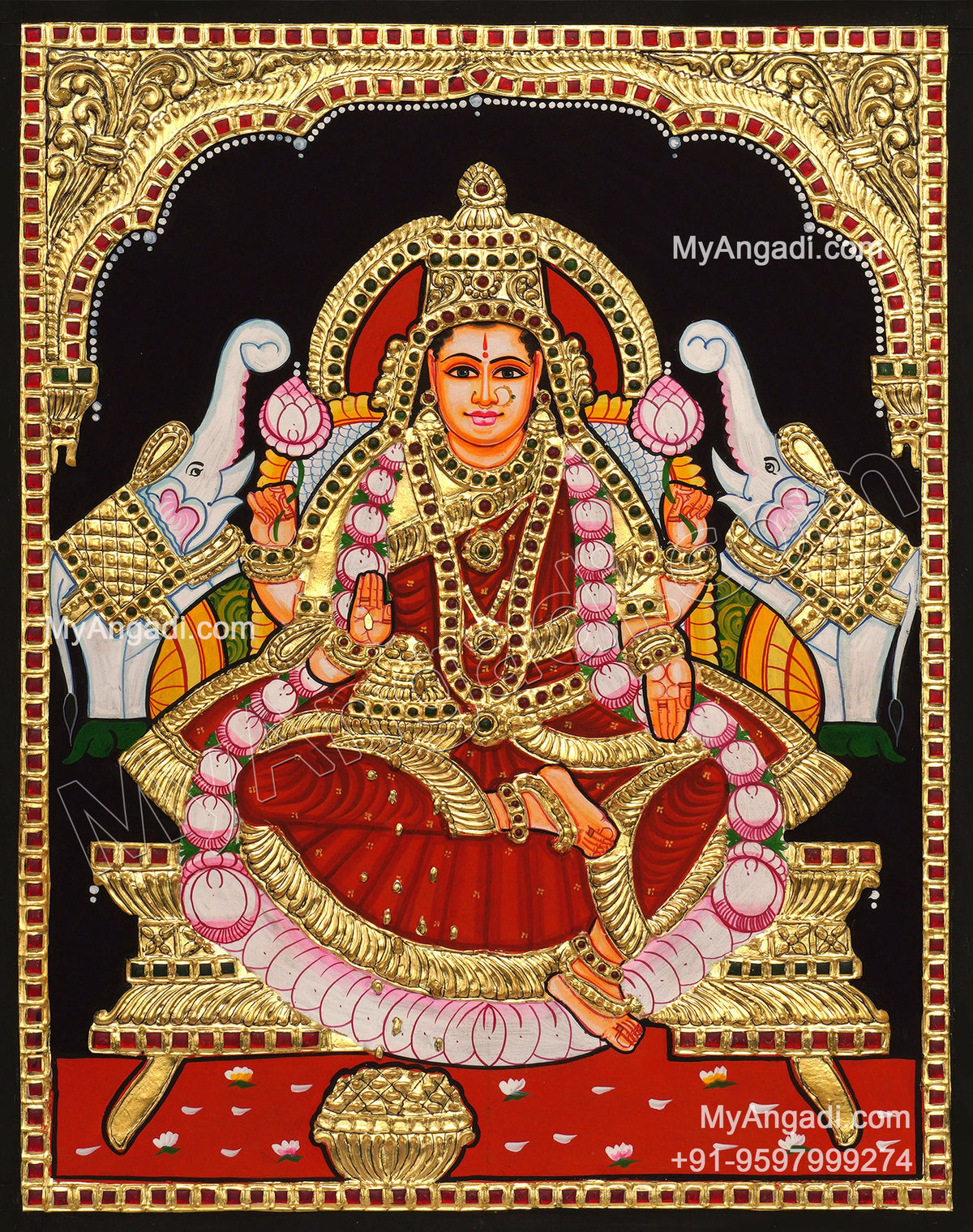 5 Set Tanjore Paintings