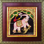 Elephant Tanjore Painting