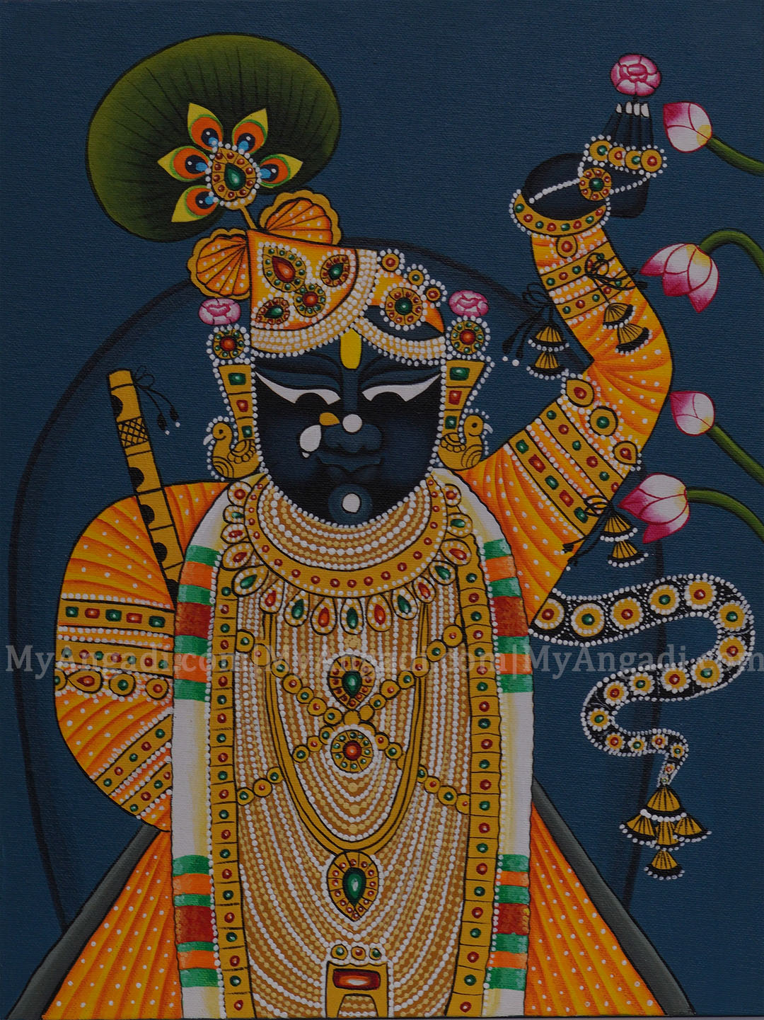Shrinathji Canvas Painting