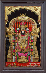 3D Balaji Lakshmi Tanjore Painting