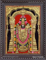 VenkateshwaraSwamy Tanjore Painting