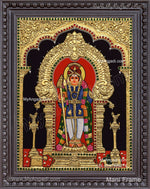 Palani Raja Alangara Murugan Tanjore Painting