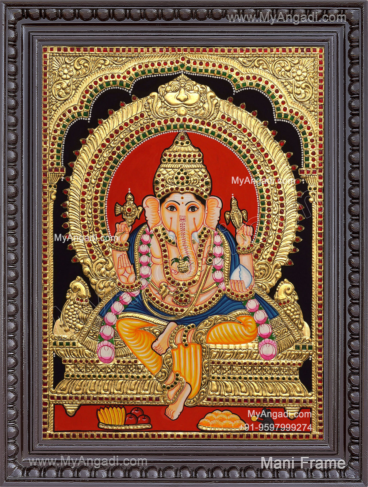 Vinayagar Tanjore Painting