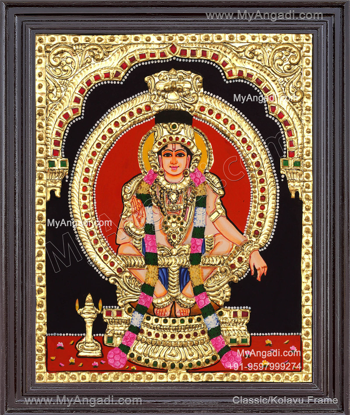 Aiyappan Tanjore Paintings