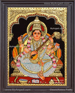 Saraswathi Tanjore Painting
