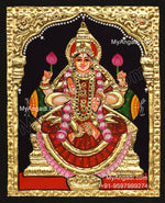 6 God - Ganesha, Lakshmi, Saraswathi, Balaji, Murugan,Kamatchi Tanjore Paintings