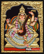 6 God - Ganesha, Lakshmi, Saraswathi, Balaji, Murugan,Kamatchi Tanjore Paintings