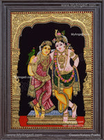 Radha Krishna Tanjore Painting