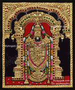 VenkateshwaraSwamy Tanjore Painting