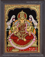 Gajalakshmi Tanjore Painting