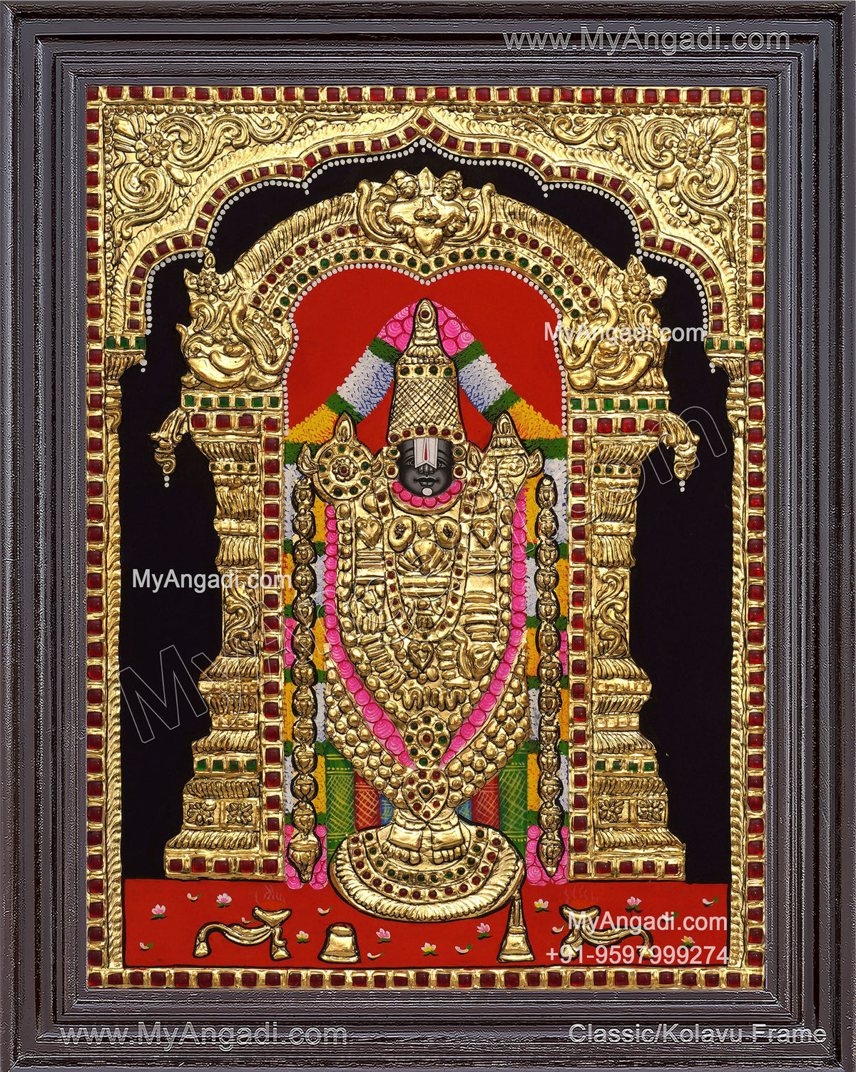 Balaji Tanjore Painting