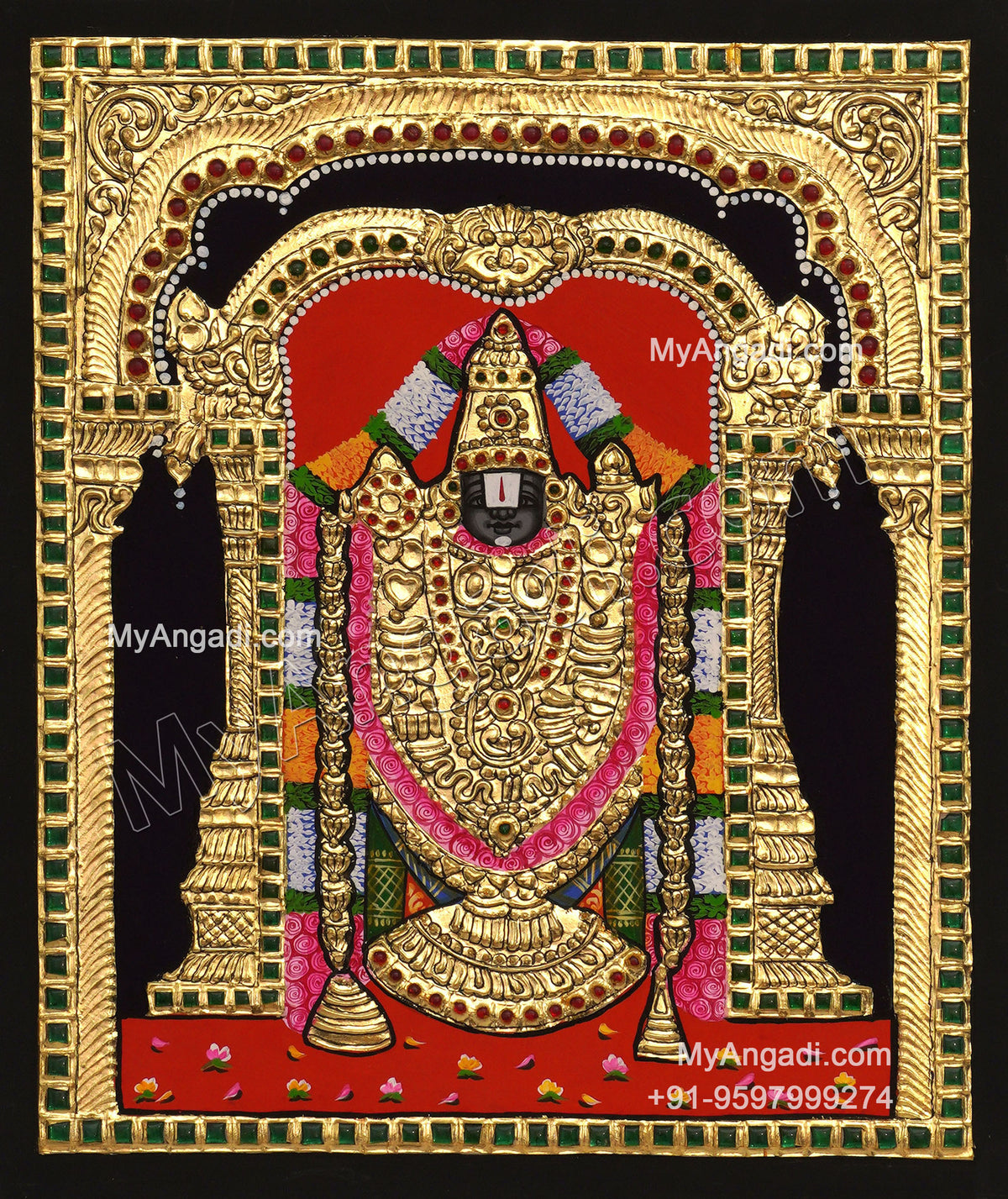 5 Set Tanjore Paintings