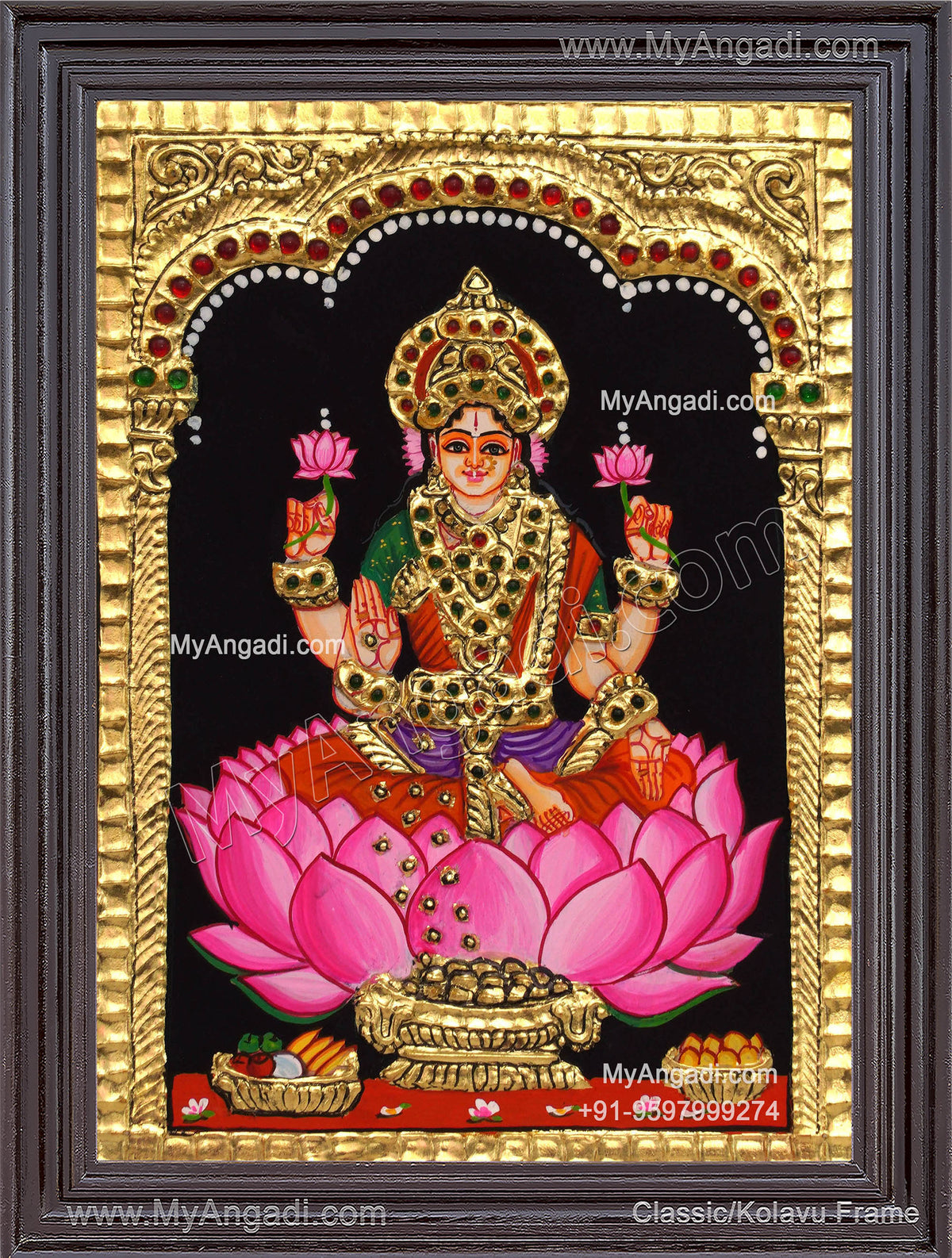 Mahalakshmi Tanjore Paintings