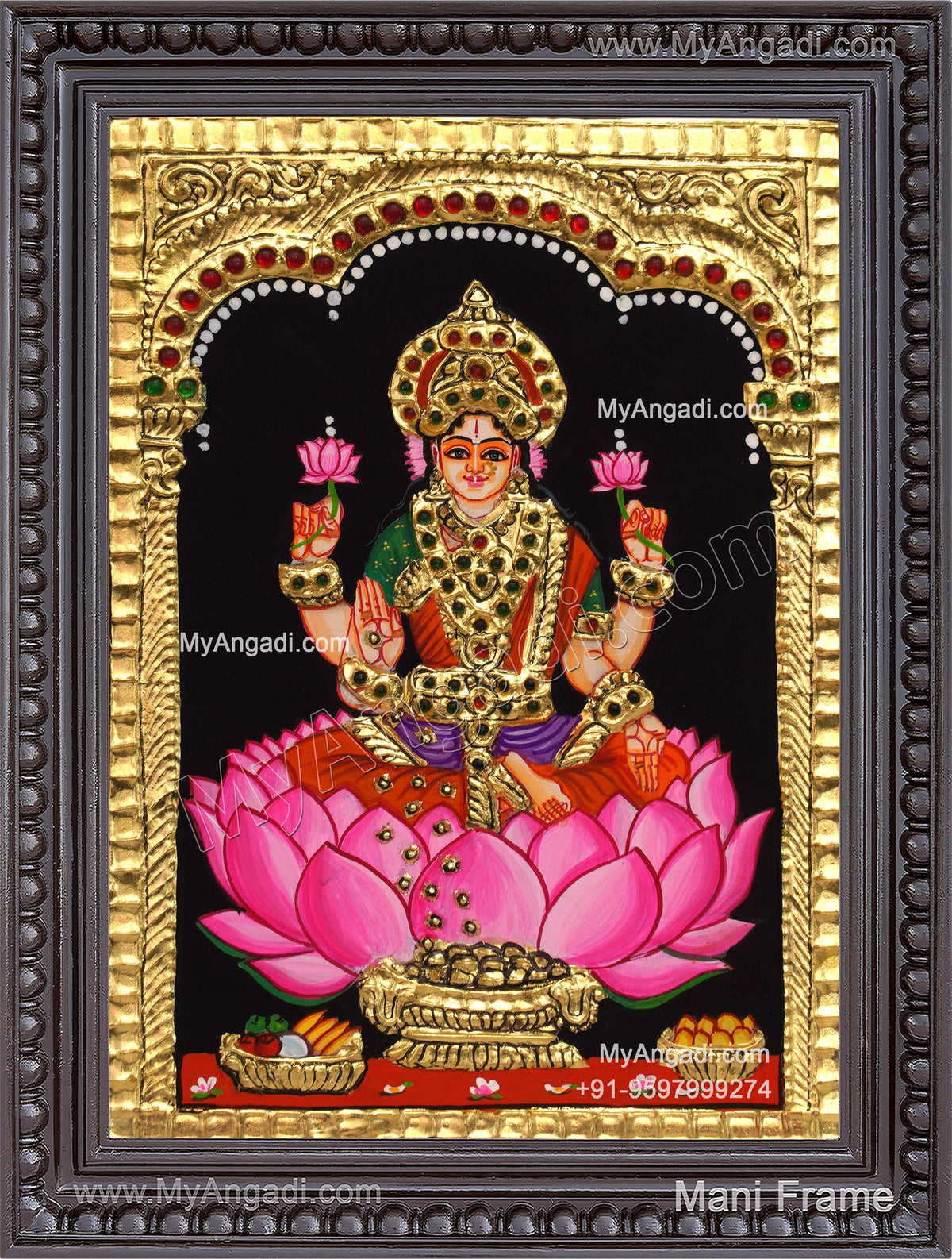 Mahalakshmi Tanjore Paintings