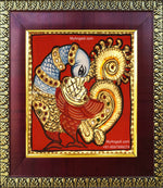 Peacock Tanjore Painting