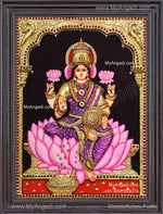 Mahalakshmi 3D Tanjore Painting