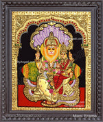 Narasimar Tanjore Painting, Lakshmi Narasimhar Tanjore Painting