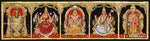 5 PanelTanjore Painting
