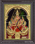Raja Rajeshwari Tanjore Painting