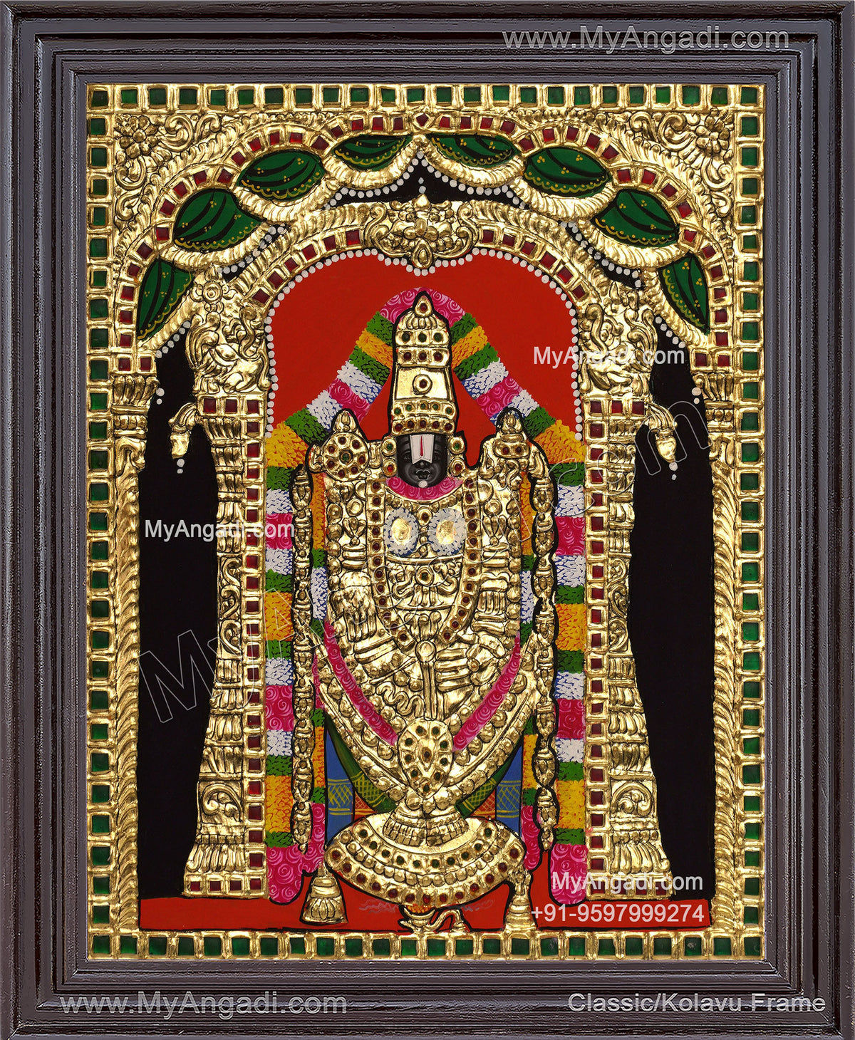 Balaji Tanjore Painting