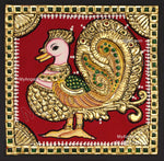 Peacock Tanjore Painting