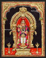 palani Raja Alangara Murugan 3D Tanjore Painting