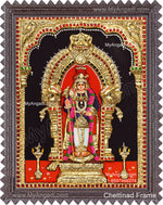 palani Raja Alangara Murugan 3D Tanjore Painting