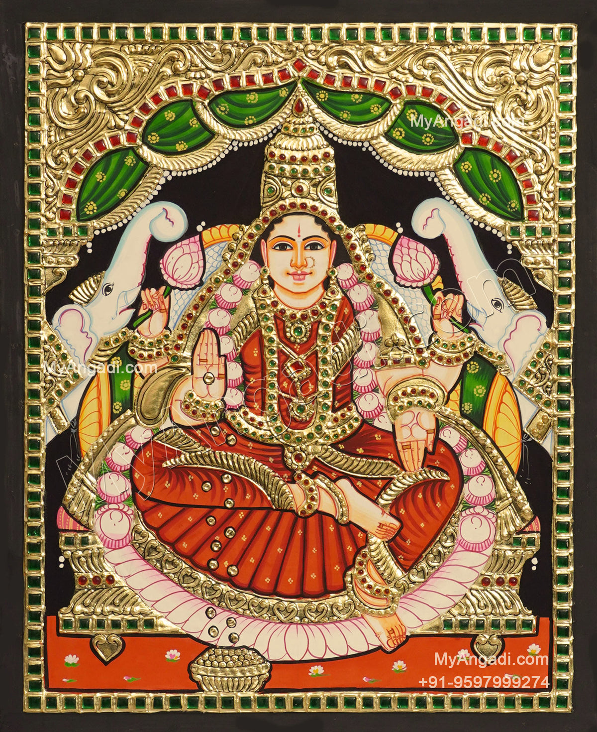 5 Set Tanjore Paintings