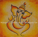 Ganesha Canvas Painting