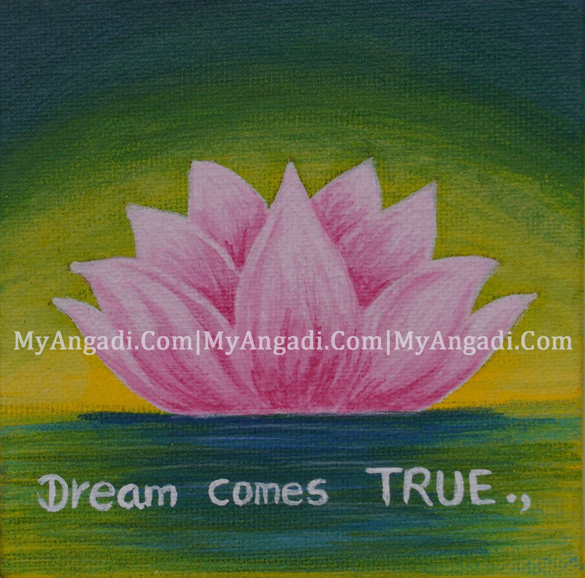Motivational Canvas Painting