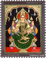 Lakshmi Devi Tanjore Painting