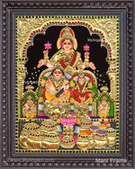 Kubera Lakshmi Tanjore Painting