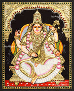 5 Set Ganesha Murugan Balaji Lakshmi Saraswathi Tanjore painting