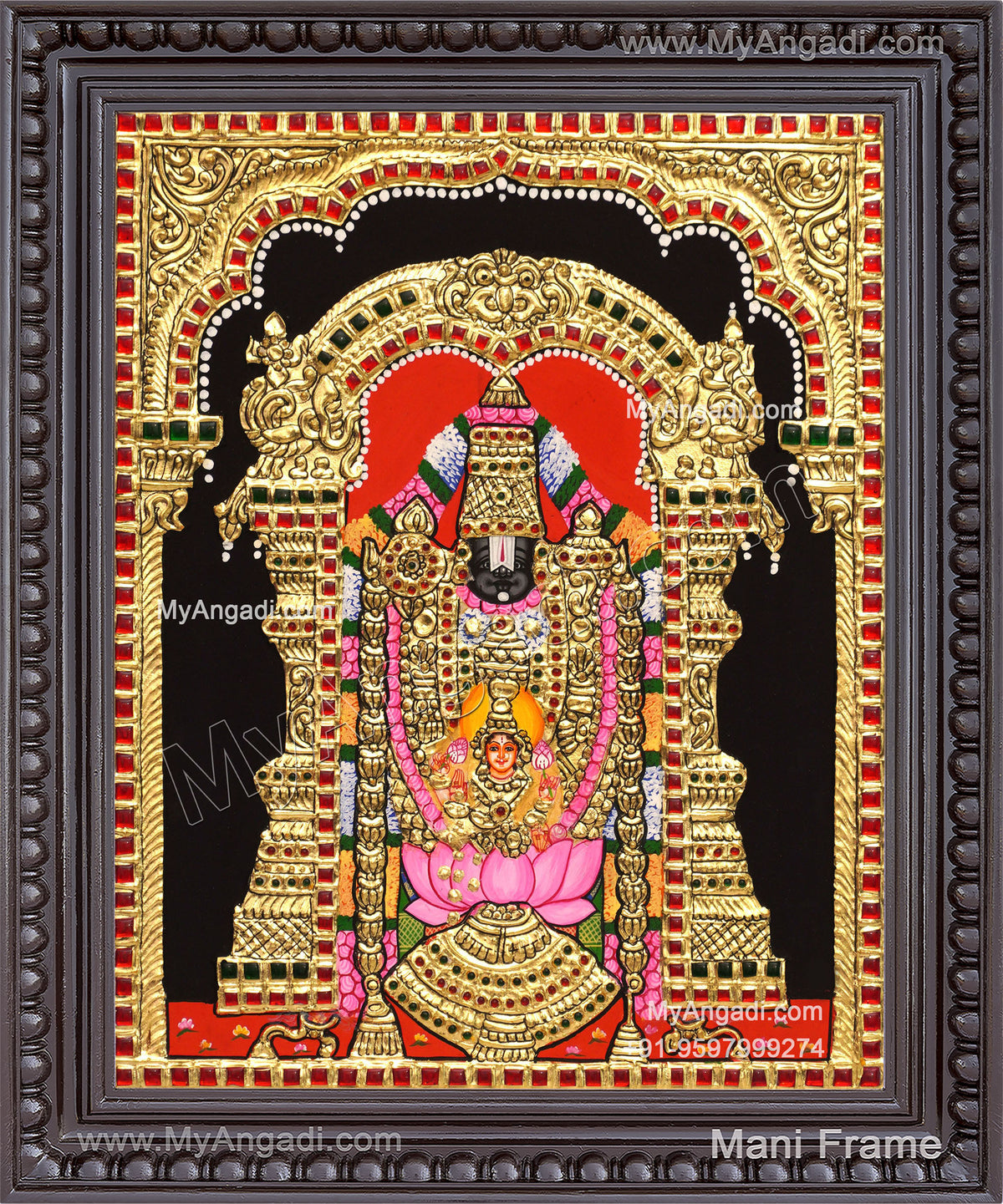 Balaji Tanjore Painting