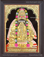 Pillaiyarpatti karpaga Vinayagar Tanjore Painting
