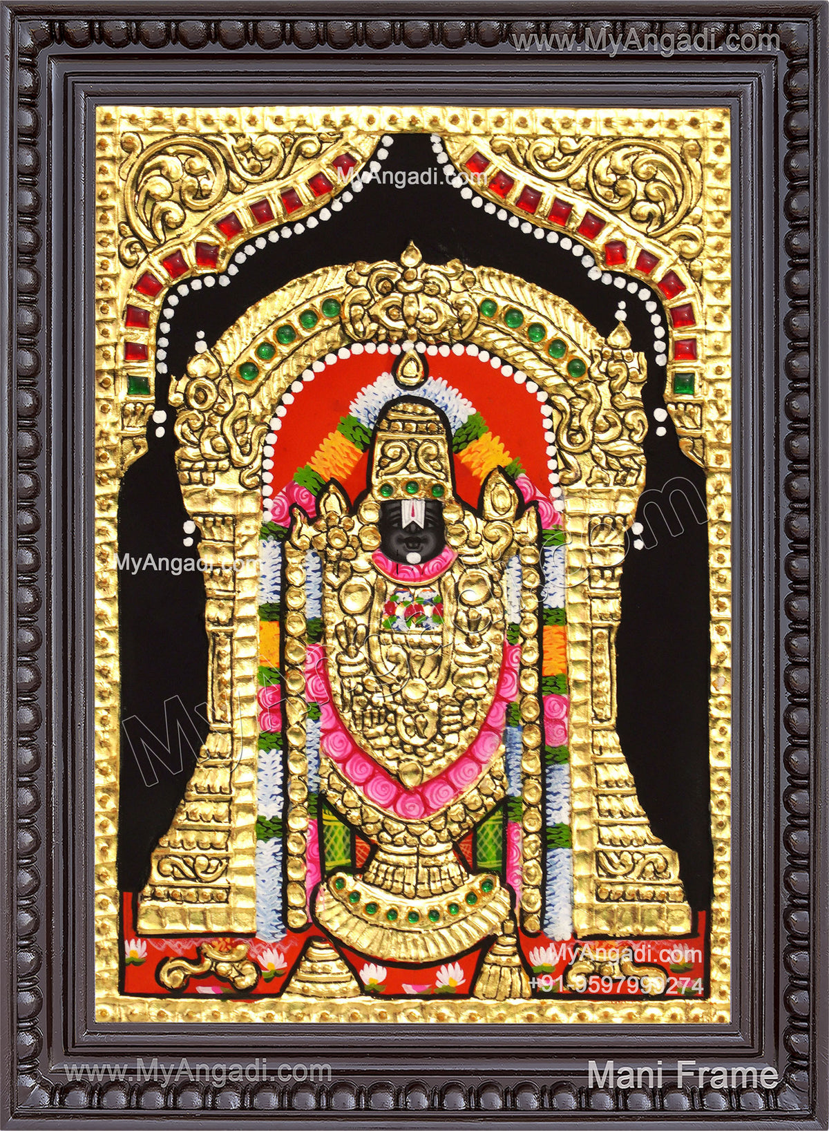 Balaji Tanjore Painting