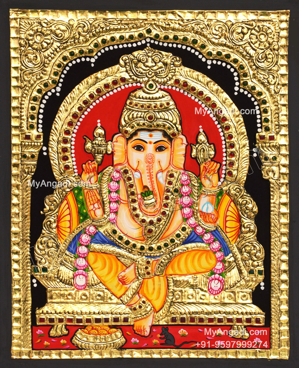 5 Set Tanjore Paintings