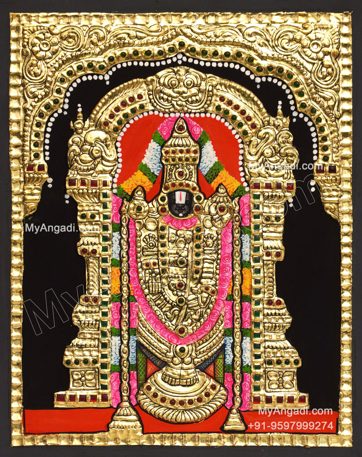 5 Set Tanjore Paintings