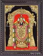 Venkateshwara SwamyTanjore Painting