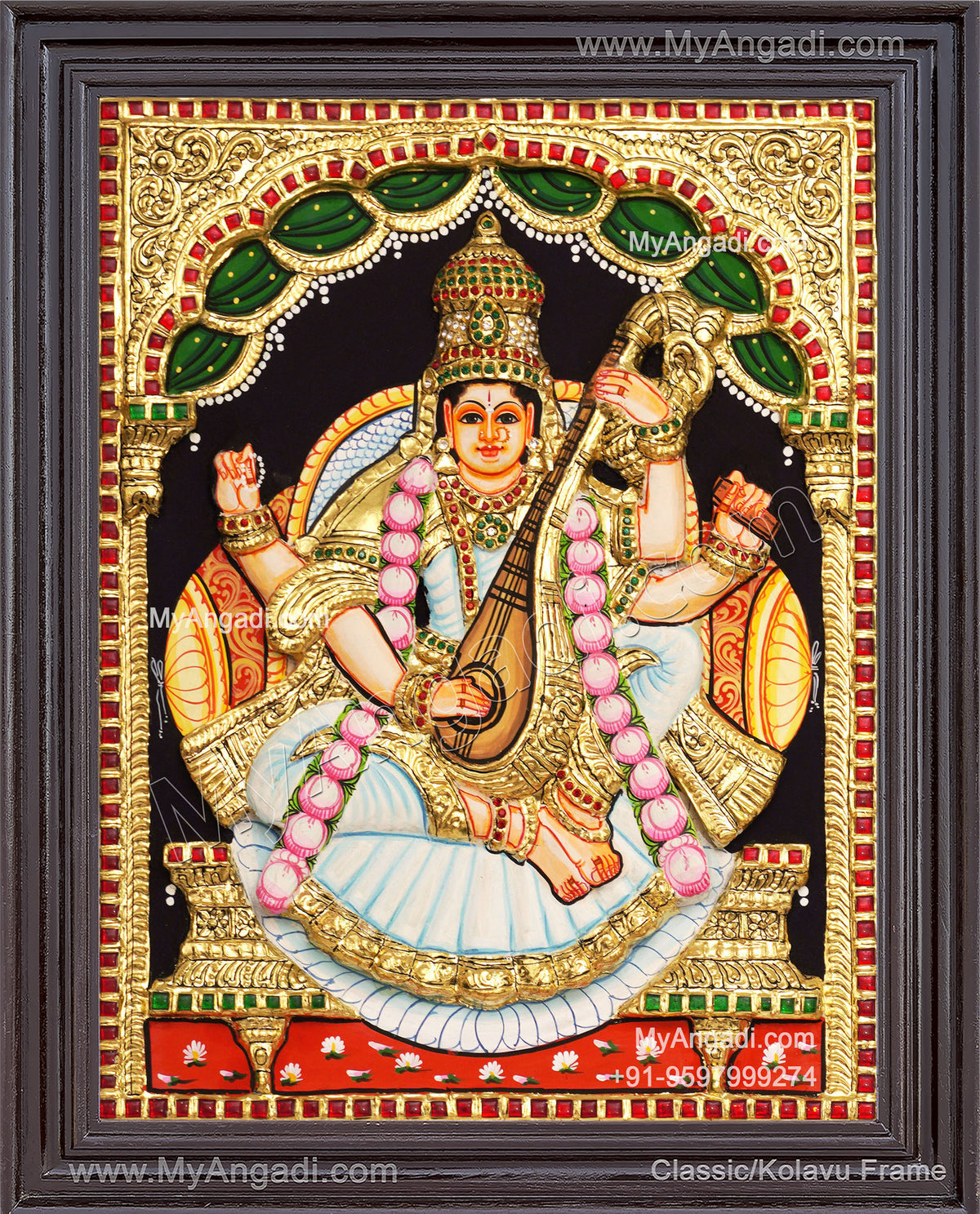 3D 5 Set Tanjore Paintings